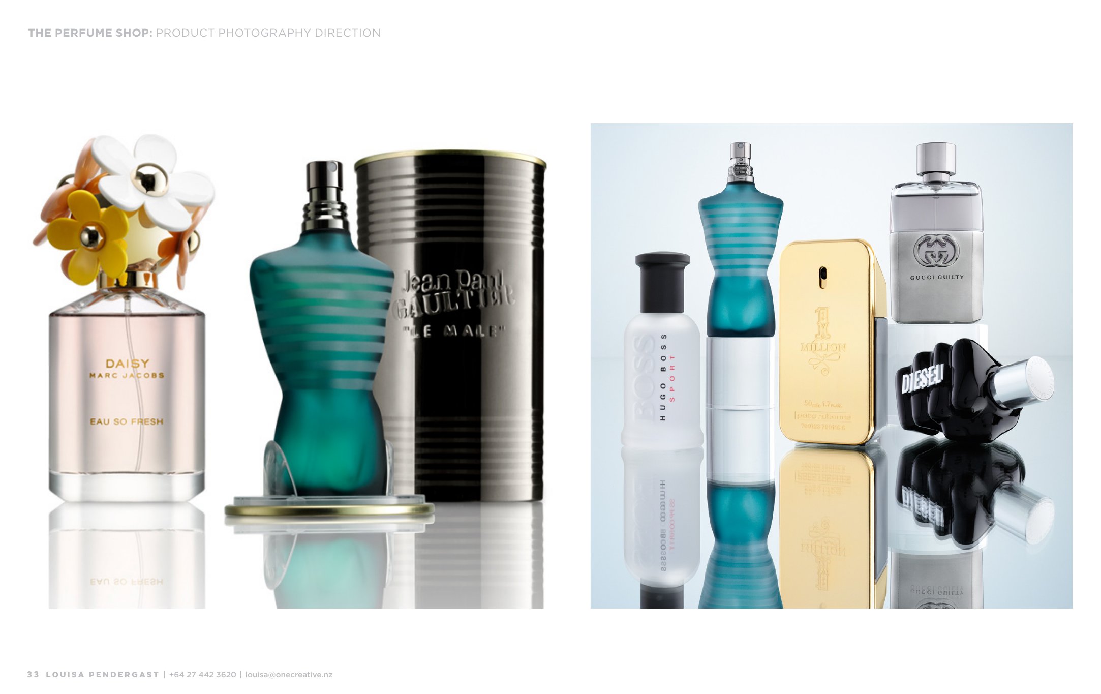 The Perfume Shop product photography direction